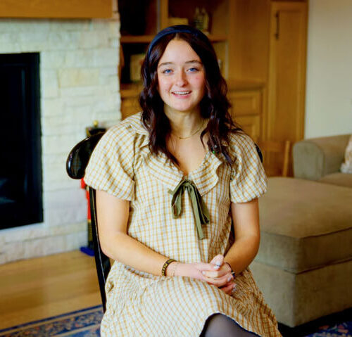 Mia, a recently returned missionary